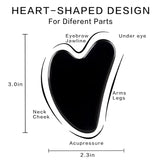 Obsidian Gua Sha Facial Massage Tool