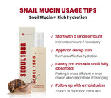 SEOUL 1988 Essence : Snail Mucin 97% + Rice - 100ml
