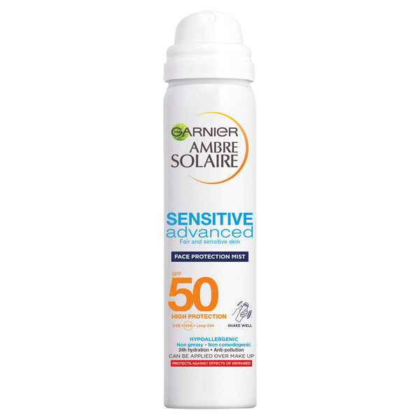 Sensitive Hydrating Face Sun Cream Mist SPF50