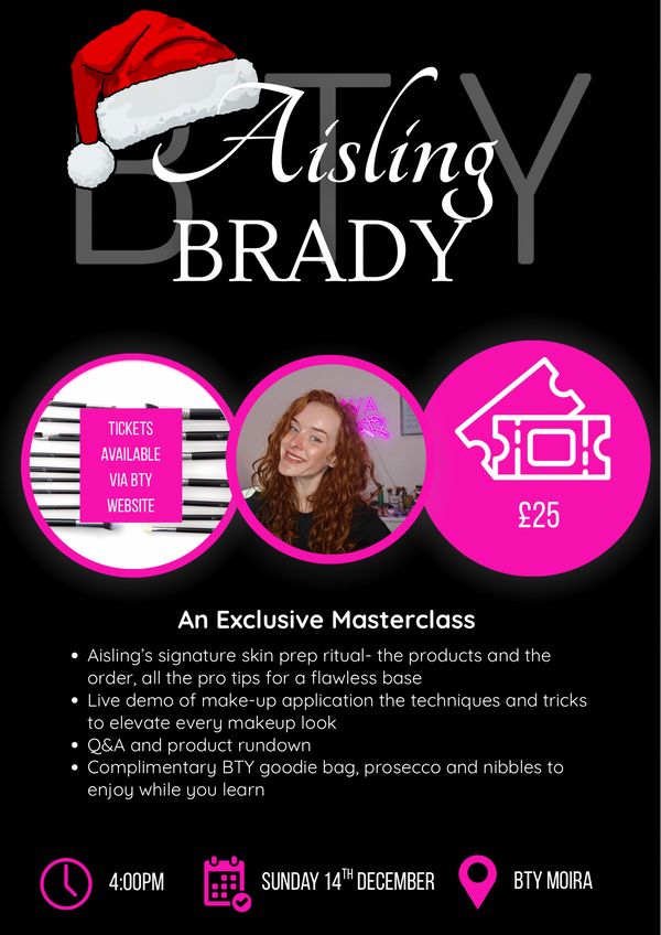 Aisling Brady x BTY Masterclass 14th December
