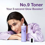 No.9 NAD+ PDRN Glow Boosting Toner