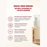 SEOUL 1988 Retinal Liposome 2% + Black Ginseng Serum