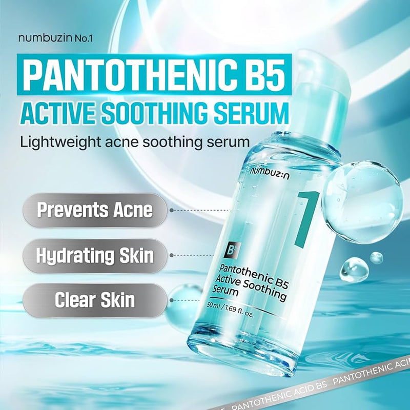 No.1 Pantothenic B5 Active Soothing Serum - 50ml